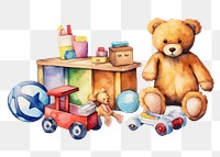 PNG Toy representation creativity baby toys. AI generated Image by rawpixel.