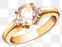 PNG Diamond jewelry ring gold. 