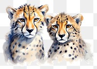 PNG Wildlife cheetah leopard animal. AI generated Image by rawpixel.