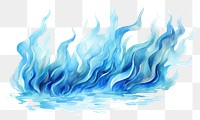 PNG Pattern flame blue creativity. 