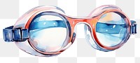 PNG Glasses transparent sunglasses swimming. AI generated Image by rawpixel.