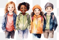 PNG Jacket child kid white background. AI generated Image by rawpixel.