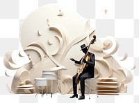PNG Musician cello adult performance. AI generated Image by rawpixel.