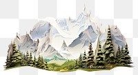 PNG Wilderness landscape panoramic mountain. AI generated Image by rawpixel.