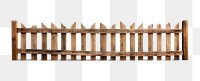 PNG Fence wood white background architecture. 