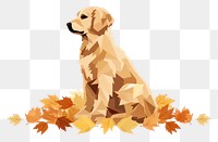 PNG Retriever animal mammal puppy. AI generated Image by rawpixel.