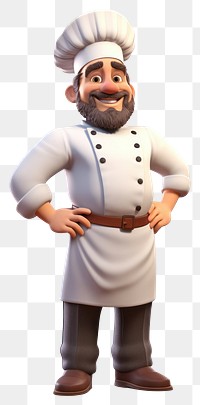PNG Uniform cartoon chef vegetable. AI generated Image by rawpixel.