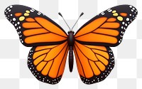 PNG Butterfly monarch insect animal. 