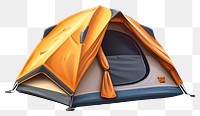 PNG Tent outdoors camping transparent background. 