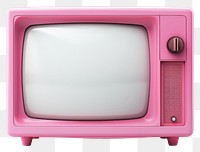 PNG Television screen pink old transparent background