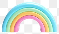 PNG Rainbow pastel font white background architecture. AI generated Image by rawpixel.