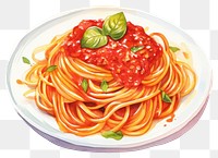 PNG Spaghetti pasta food naporitan. 