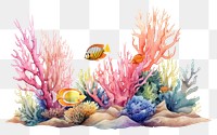 PNG Fish underwater aquarium outdoors. 