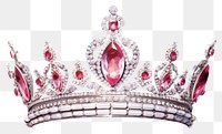 PNG Crown jewelry diamond tiara. 