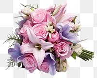 PNG Wedding flower plant rose. AI generated Image by rawpixel.