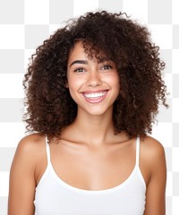 PNG Portrait adult women smile. 