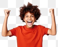 PNG Shouting laughing achievement excitement. AI generated Image by rawpixel.