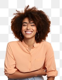 PNG Laughing portrait adult women. AI generated Image by rawpixel.