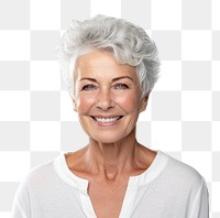 PNG Portrait adult women smile. 