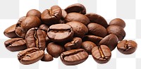 PNG Coffee coffee beans chocolate transparent background