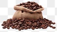 PNG Coffee bag coffee beans transparent background