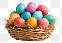 PNG Egg basket easter food. AI generated Image by rawpixel.