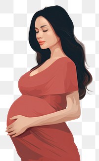 PNG Pregnant portrait fashion adult. 