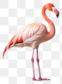 PNG Flamingo animal bird spoonbill. AI generated Image by rawpixel.