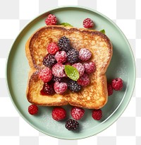 PNG Food breakfast raspberry berries transparent background