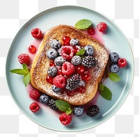 PNG Food blueberry breakfast berries transparent background