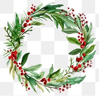 PNG Wreath plant celebration freshness. AI generated Image by rawpixel.