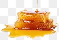 PNG Honey honeycomb transparent background freshness. 