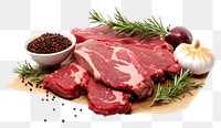 PNG Meat ingredient steak beef transparent background