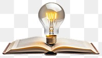 PNG Publication lightbulb book electricity. 