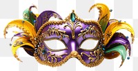 PNG Carnival mask white background celebration. 