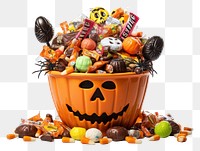 PNG Halloween candy vegetable pumpkin