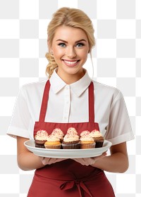 PNG Holding adult baker woman transparent background