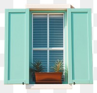 PNG Shutter window plant architecture. 