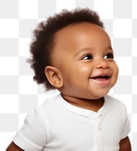 PNG Portrait smile baby photography. 