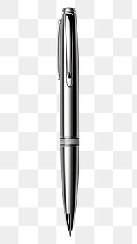 PNG Pen silver metal nib. AI generated Image by rawpixel.