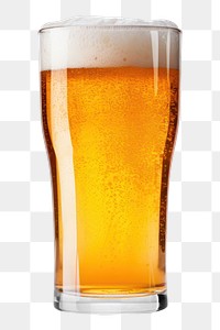 PNG Photo of a plain 2 beer glass on a solid white background