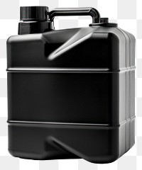 PNG Car oil canister bottle black  