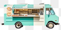 PNG Vehicle truck food transportation. AI generated Image by rawpixel.