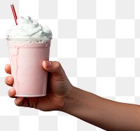 PNG Milk milkshake dessert drink transparent background