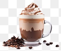 PNG Chocolate dessert drink cream. AI generated Image by rawpixel.