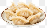 PNG Dumpling plate food xiaolongbao. 