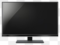 PNG Screen television black transparent background