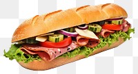 PNG Sandwich bread lunch food. AI generated Image by rawpixel.