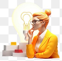PNG Glasses adult woman light. AI generated Image by rawpixel.
