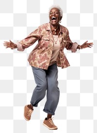 PNG Shouting laughing costume adult. 